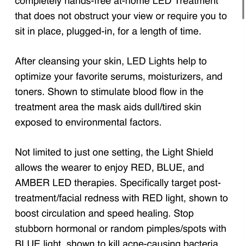 DMH Aesthetics LED Light Shield - Picture 7 of 9